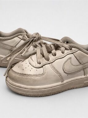 Nike Force 1 LE Triple White Toddler Size 9C DH2926-111